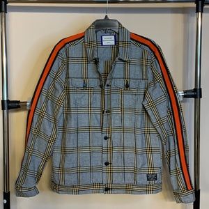 Scotch & Soda Plaid Shirt Jacket
